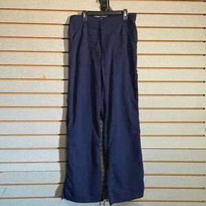 Greys Anatomy by Barco Navy Blue Scrub Pants Small Drawstring Cargo Nursing‎ S